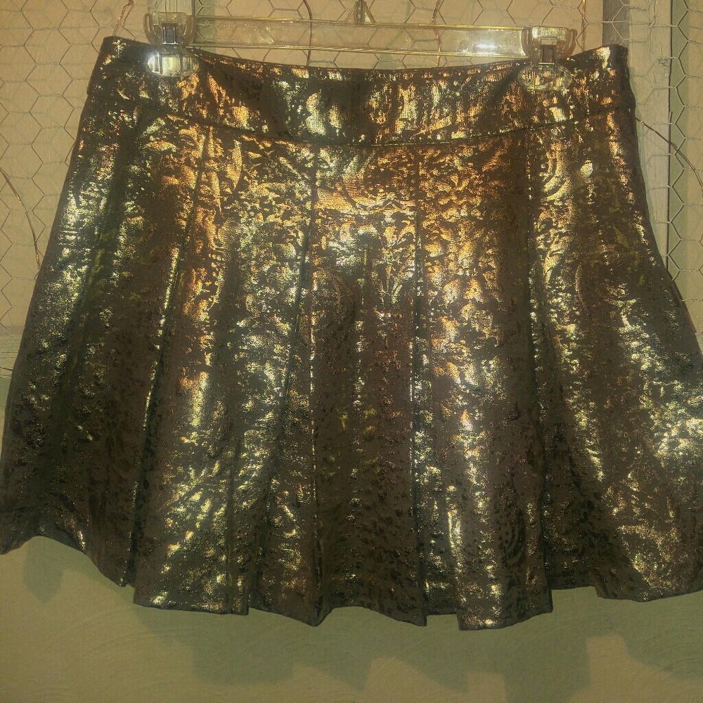 Metallic Mark skirt NWOT xxl
